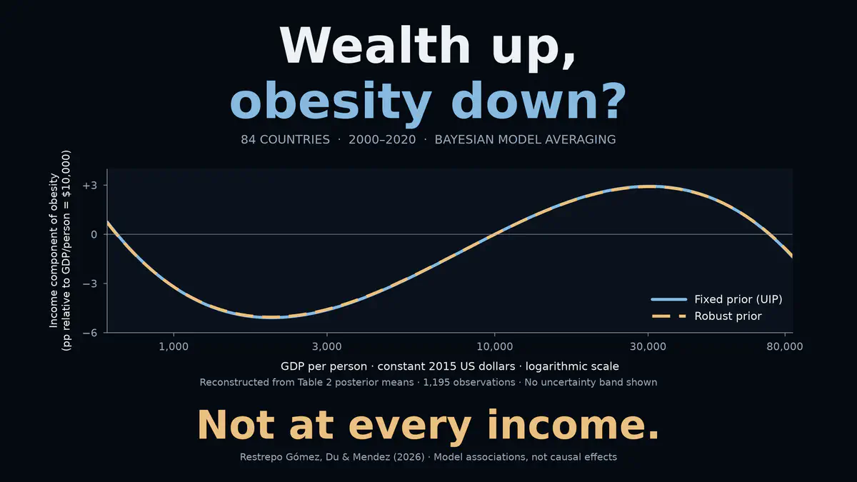 Wealth and weight revisited: A Bayesian model averaging approach to the Obesity Kuznets Curve