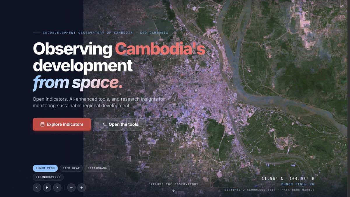 GeoDevelopment Observatory of Cambodia