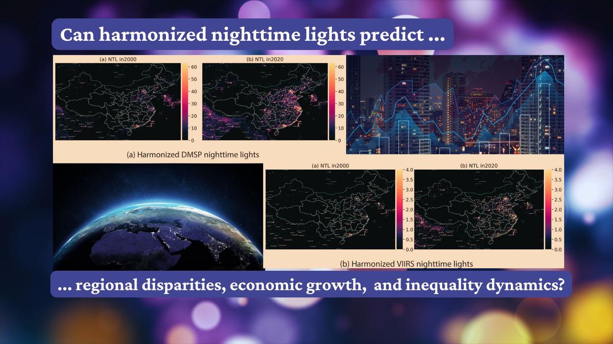 Luminosidad armonizada y actividad económica entre las provincias de China: diferencias transversales, series temporales regionales y dinámica de la desigualdad