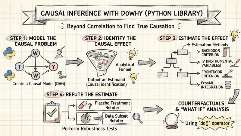 因果推論入門：LalondeデータセットによるDoWhyアプローチ