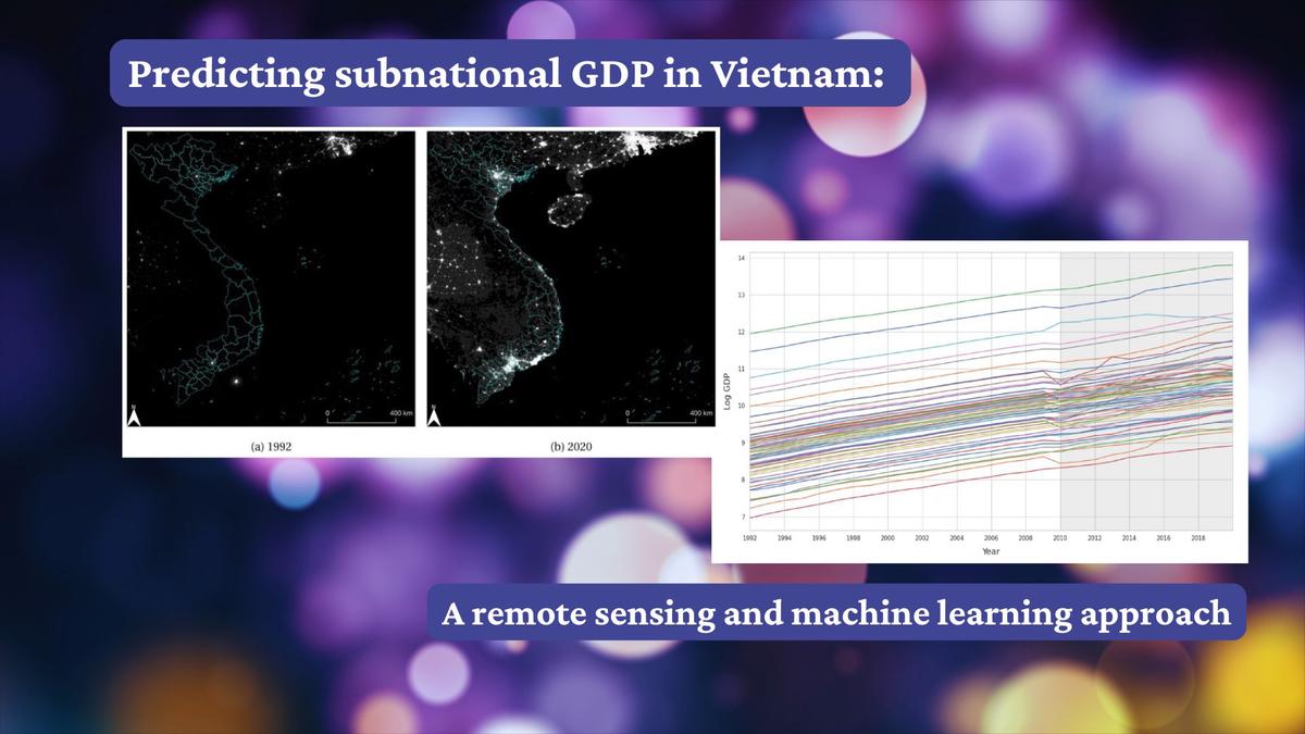 リモートセンシングデータによるベトナムのサブナショナルGDPの予測：機械学習アプローチ