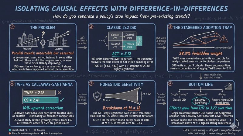 Introduction to Difference-in-Differences in Python