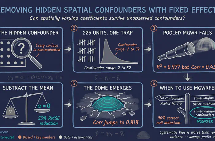 MGWRFER: Causal Spatially Varying Coefficients via Panel Fixed Effects