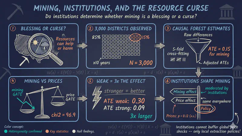 Causal Machine Learning and the Resource Curse with Stata 19