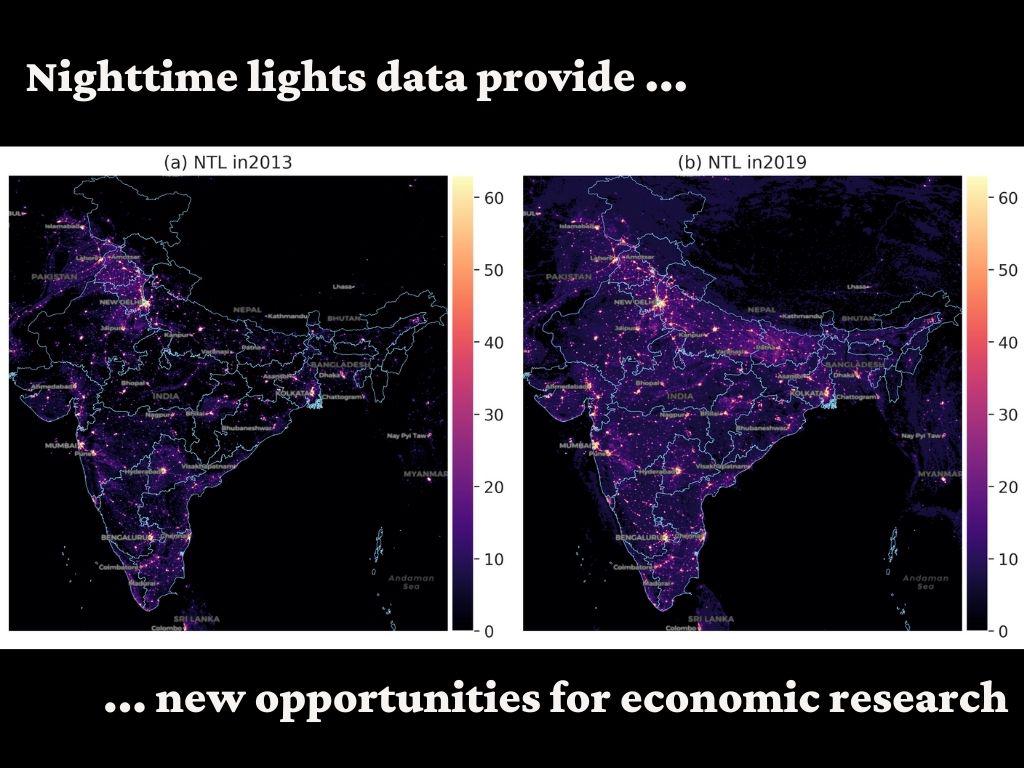 Exploring Economic Activity from Outer Space