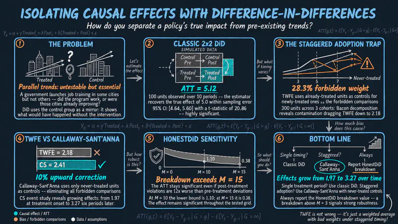 Introduction to Difference-in-Differences in Python
